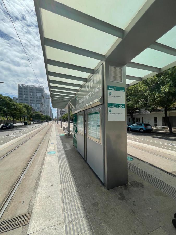 Forum De Barcelona Sea View Apartment With Garage Parking サン・アドリア・デ・ベソス エクステリア 写真