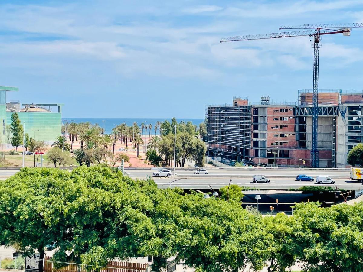 Forum De Barcelona Sea View Apartment With Garage Parking サン・アドリア・デ・ベソス エクステリア 写真