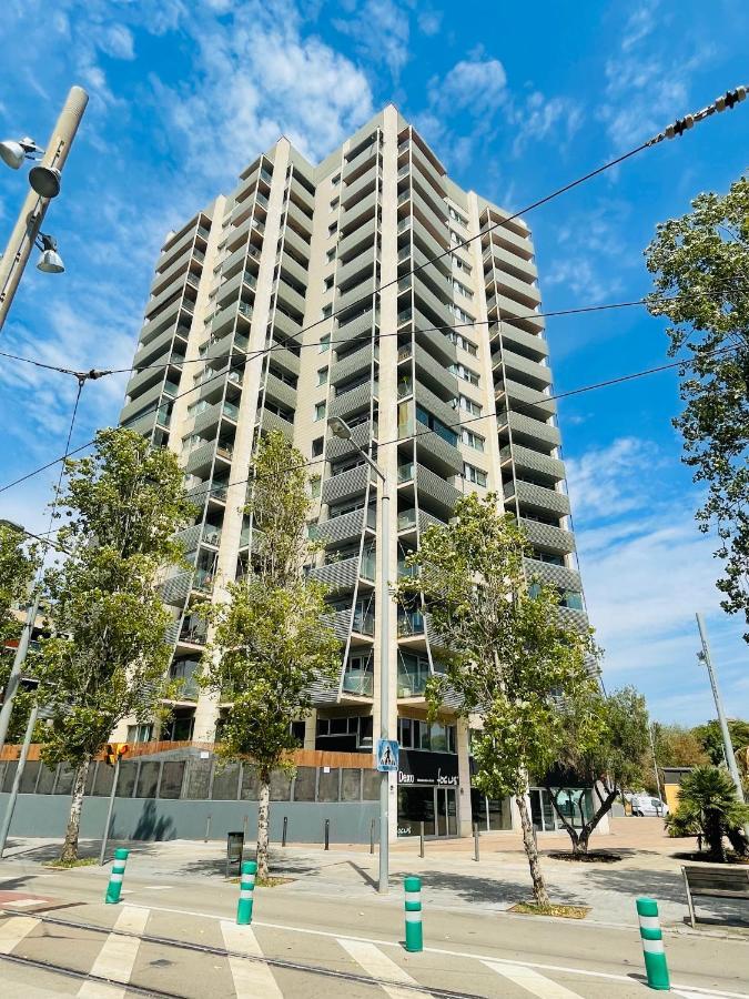 Forum De Barcelona Sea View Apartment With Garage Parking サン・アドリア・デ・ベソス エクステリア 写真